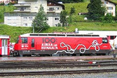 RhB (Rhätische Bahn), St. Mortiz, 10. July 2004